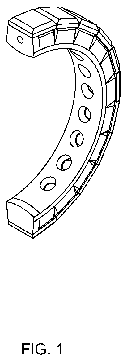Patent USD1124943 Figure 1 – Earring