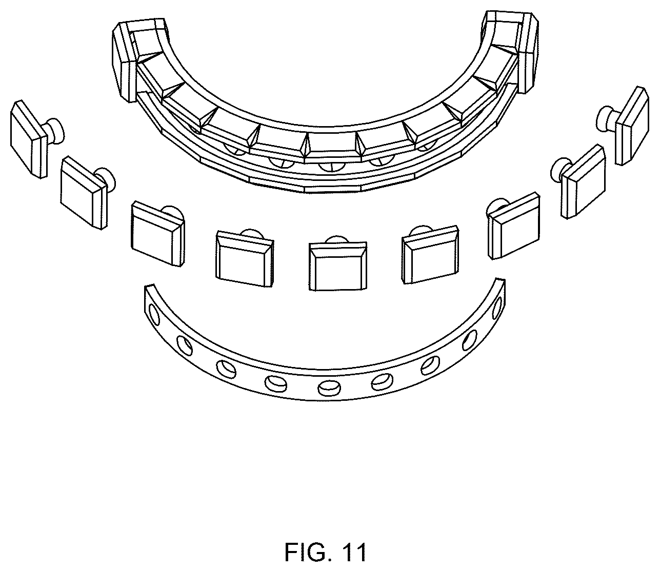 Patent USD1124943 Figure 11 – Earring