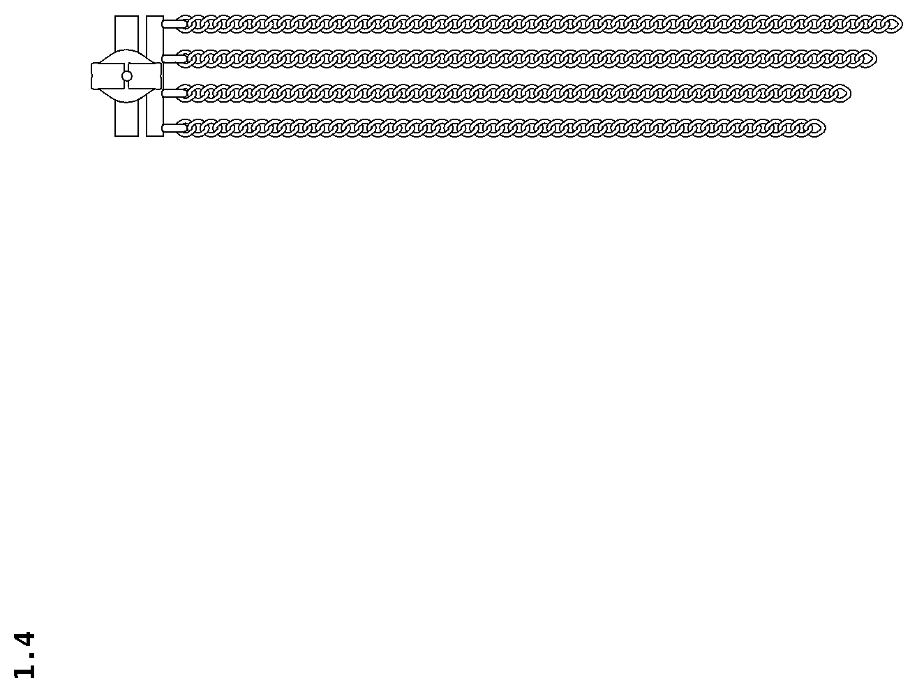 Patent USD1124944 Figure 4 – Earring