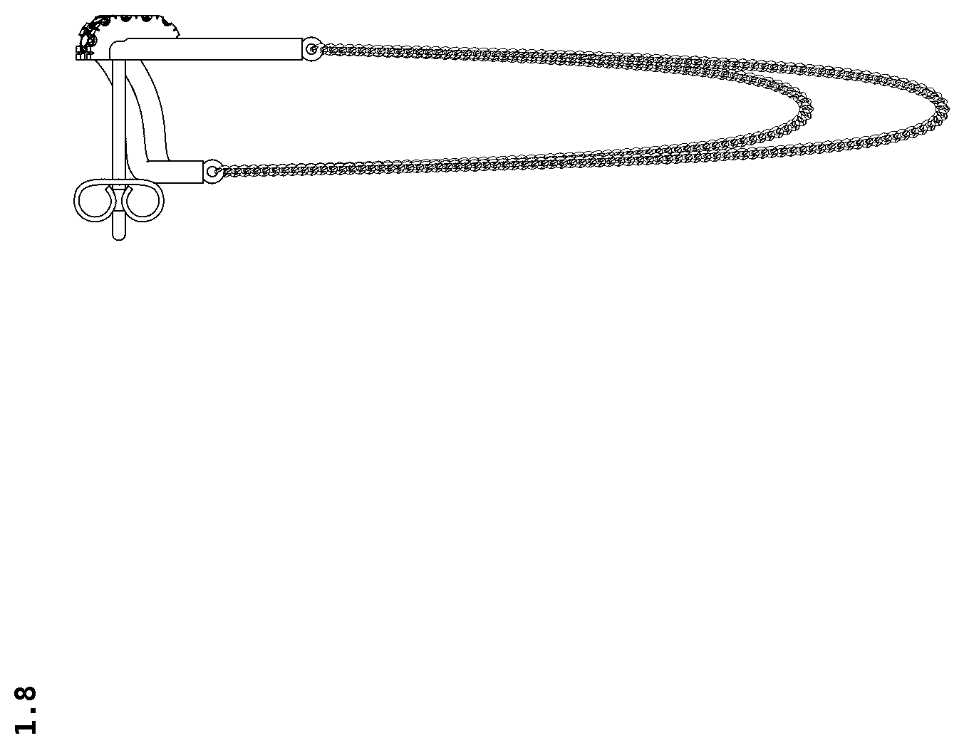 Patent USD1124945 Figure 8 – Earring