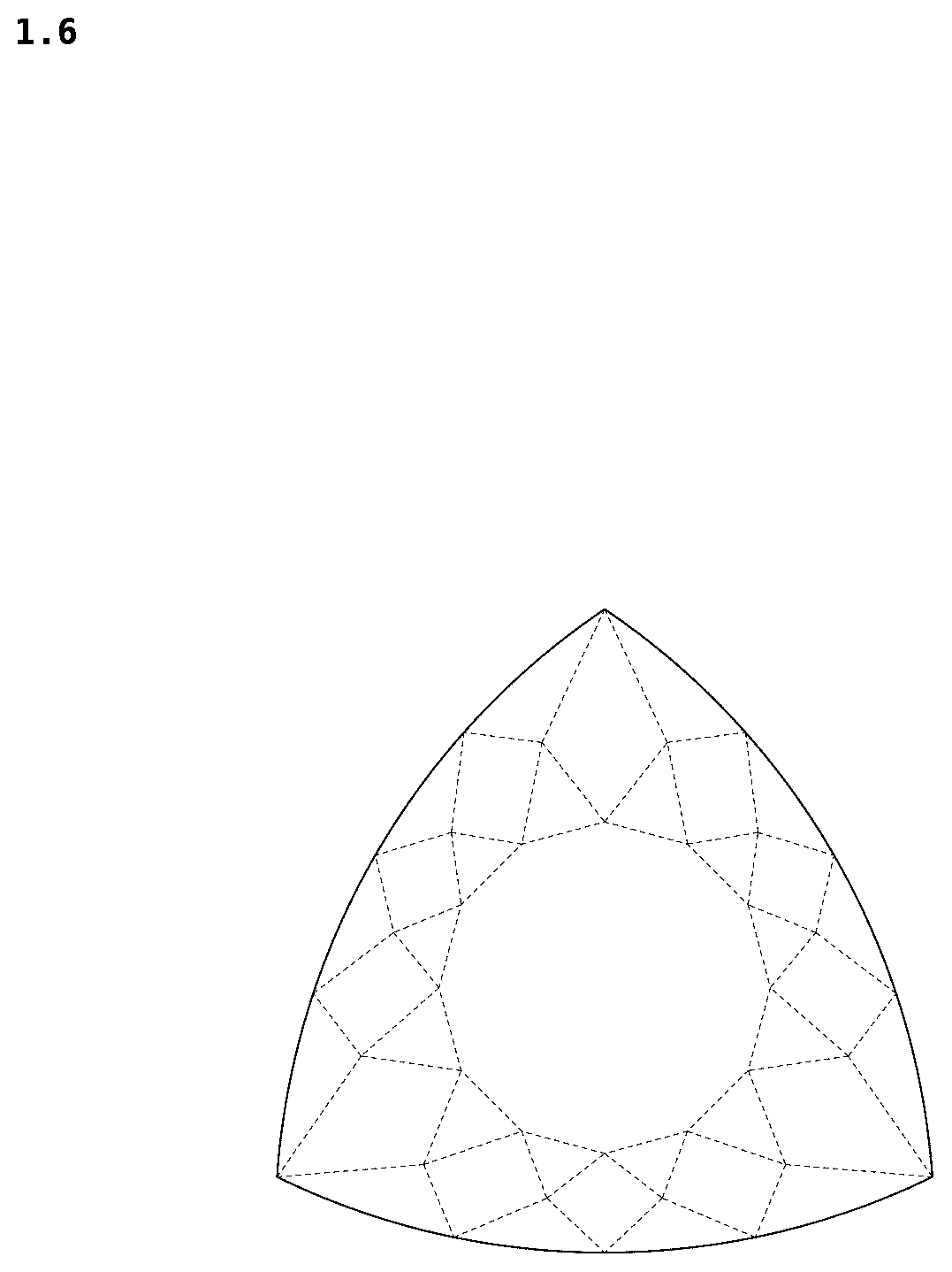 Patent USD1124947 Figure 6 – Precious stone