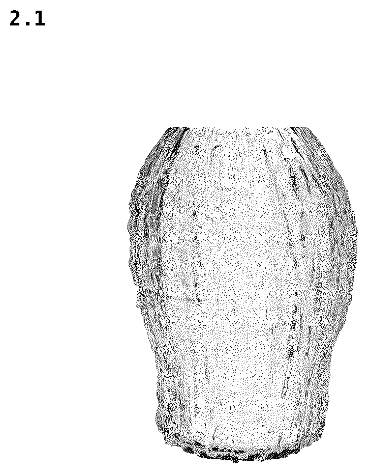 Patent USD1124949 Figure 1 – Flower vase