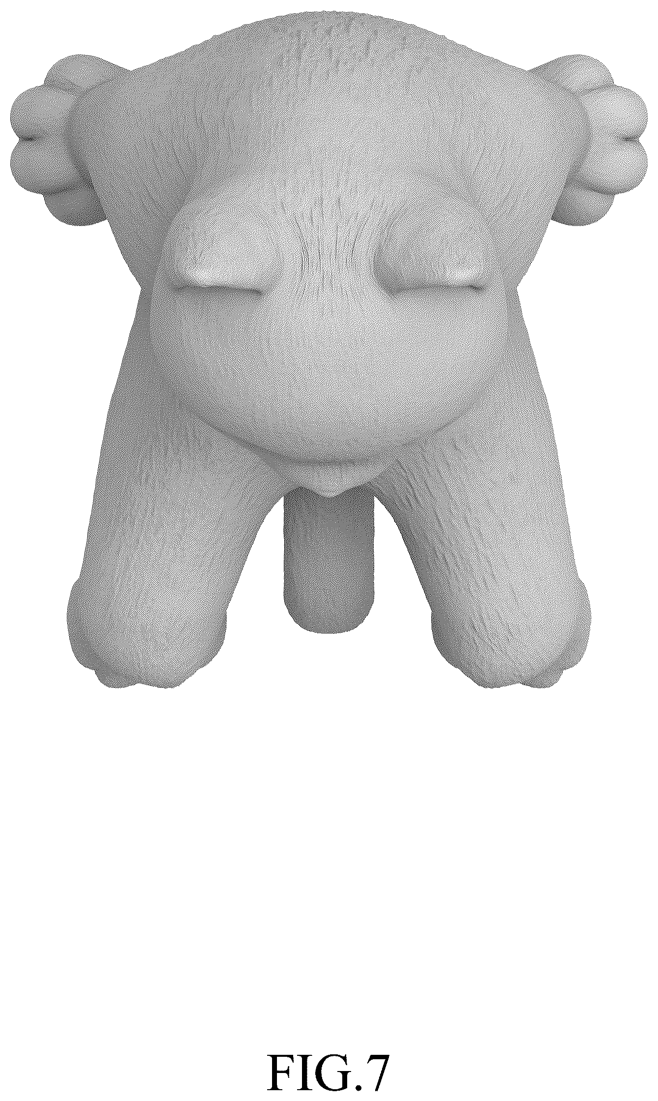 Patent USD1124950 Figure 7 – Cat figurine
