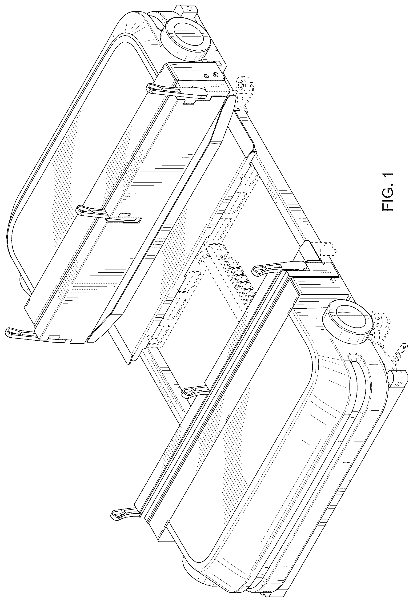Patent USD1124952 Figure 1 – Shuttle car