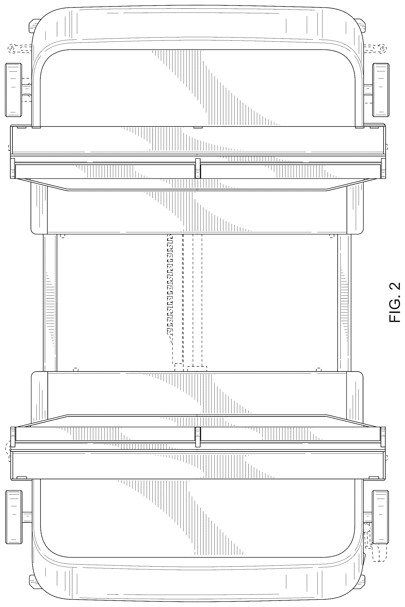 Patent USD1124952 Figure 2 – Shuttle car