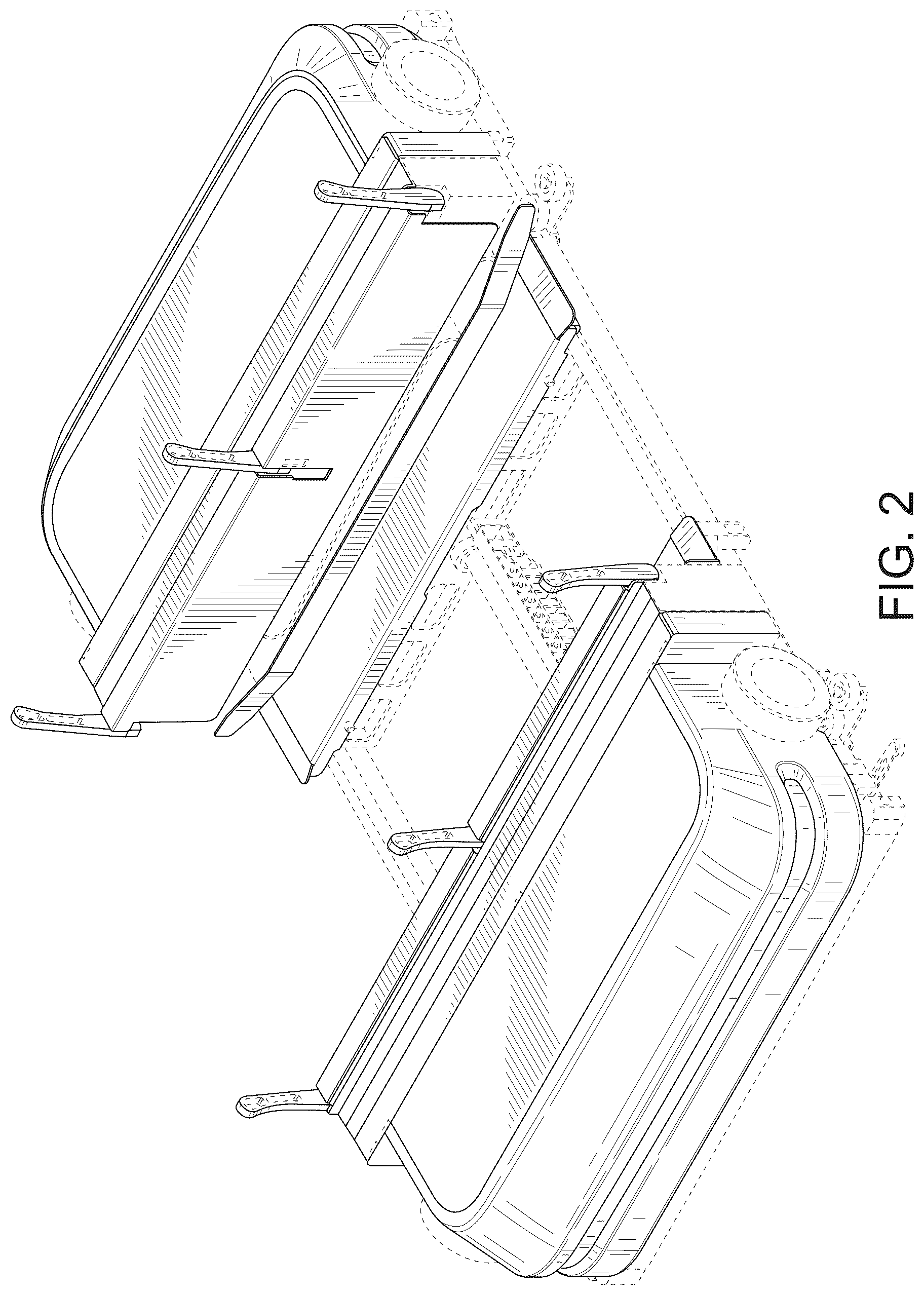 Patent USD1124953 Figure 2 – Shuttle car