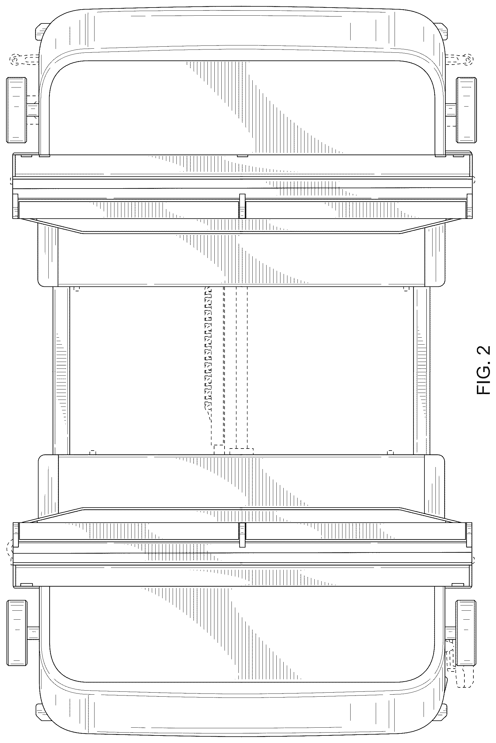 Patent USD1124954 Figure 2 – Shuttle car