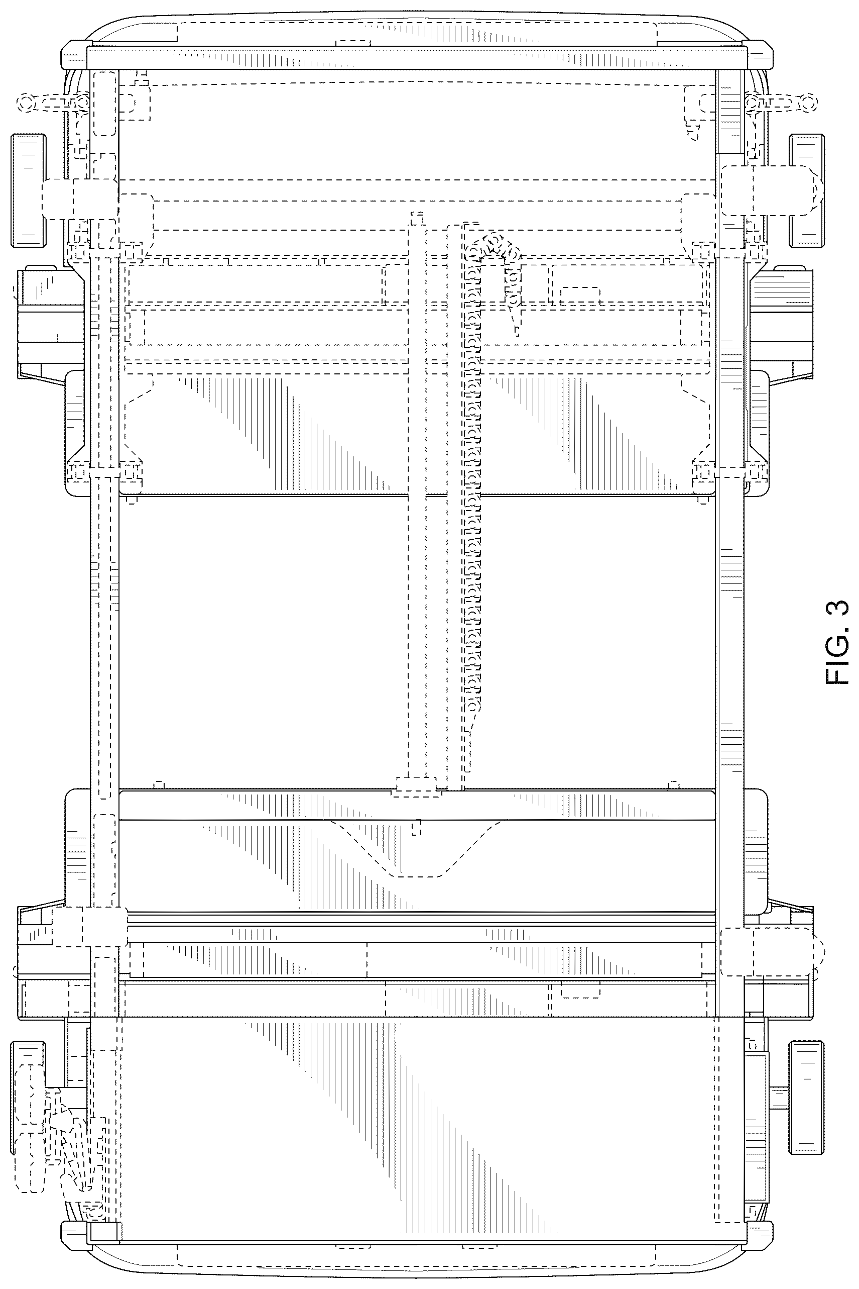 Patent USD1124954 Figure 3 – Shuttle car