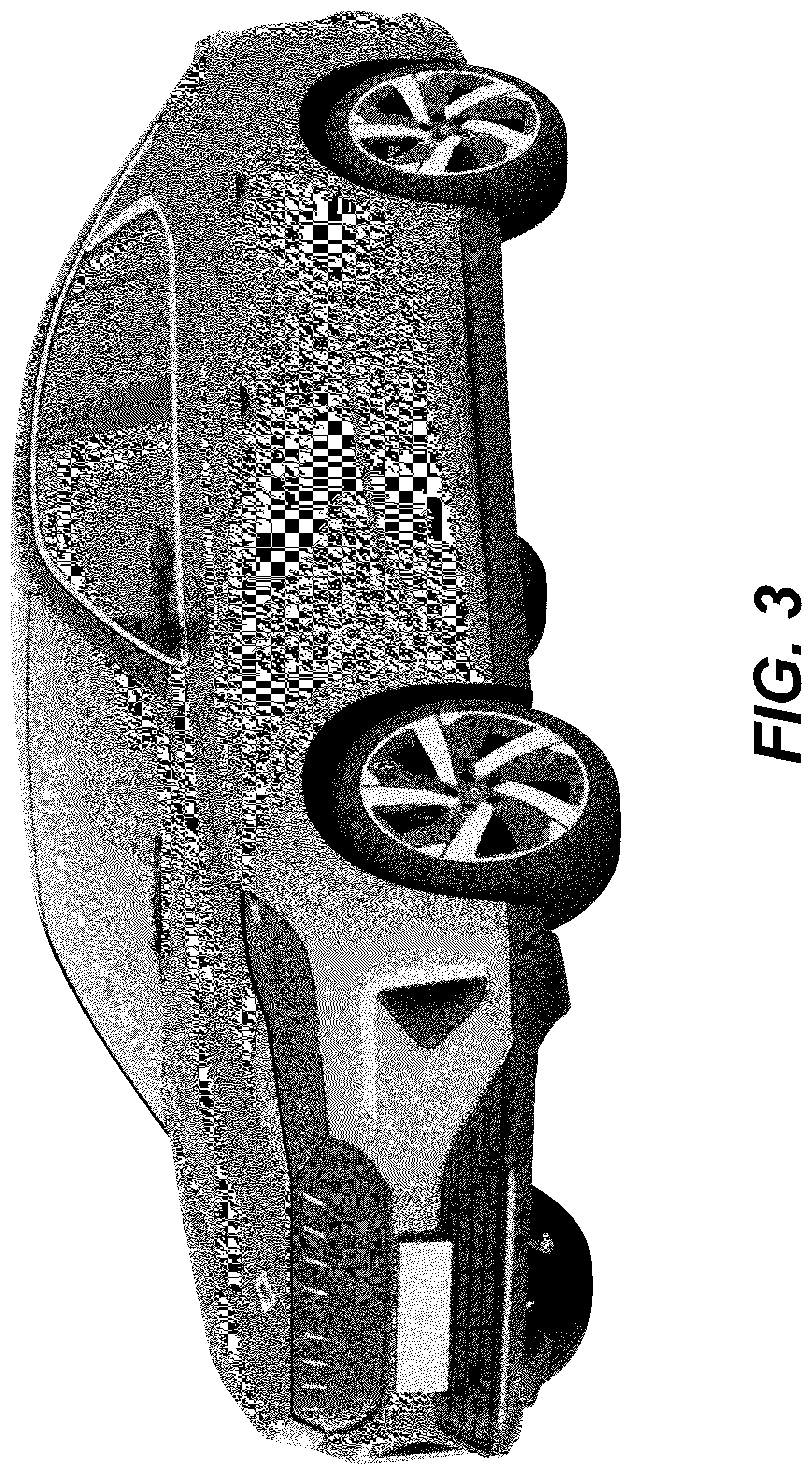 Patent USD1124957 Figure 3 – Automobile