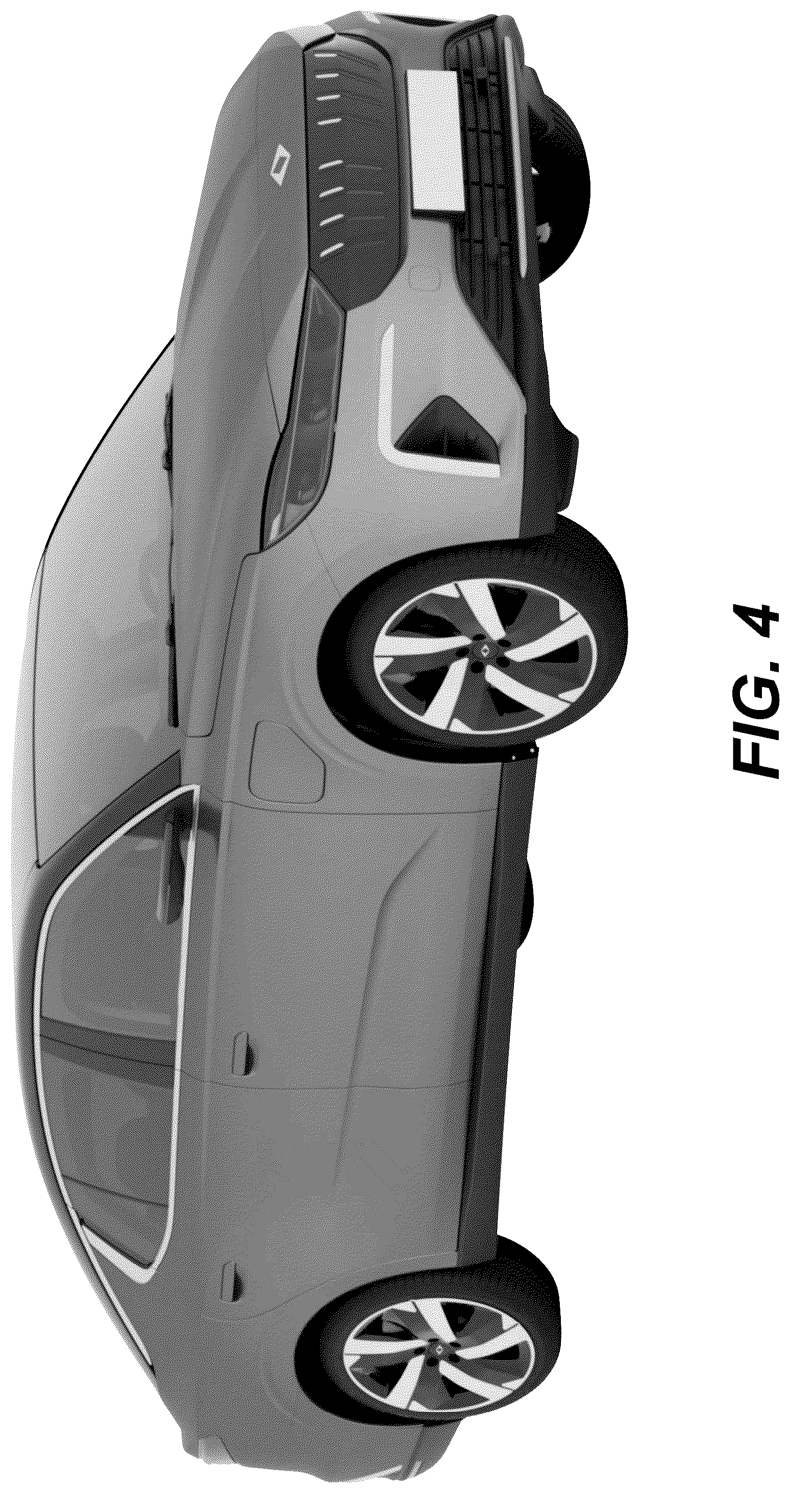 Patent USD1124957 Figure 4 – Automobile