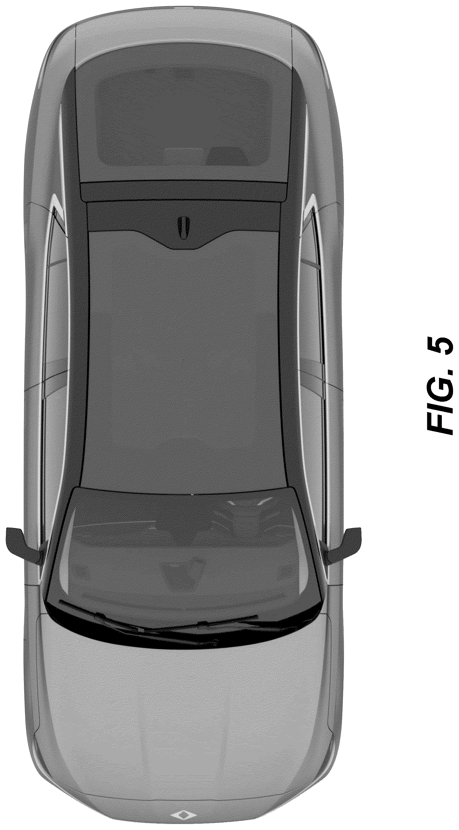 Patent USD1124957 Figure 5 – Automobile