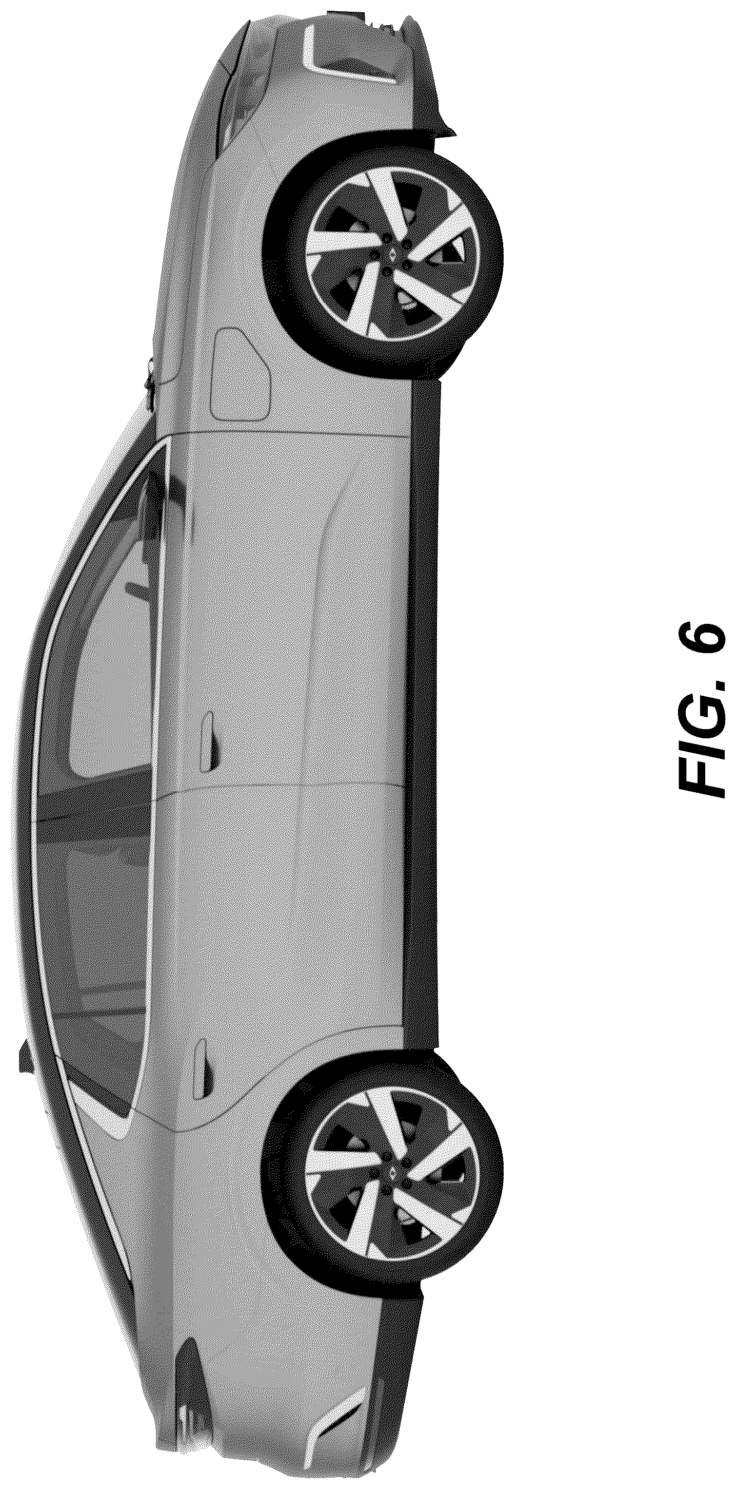 Patent USD1124957 Figure 6 – Automobile