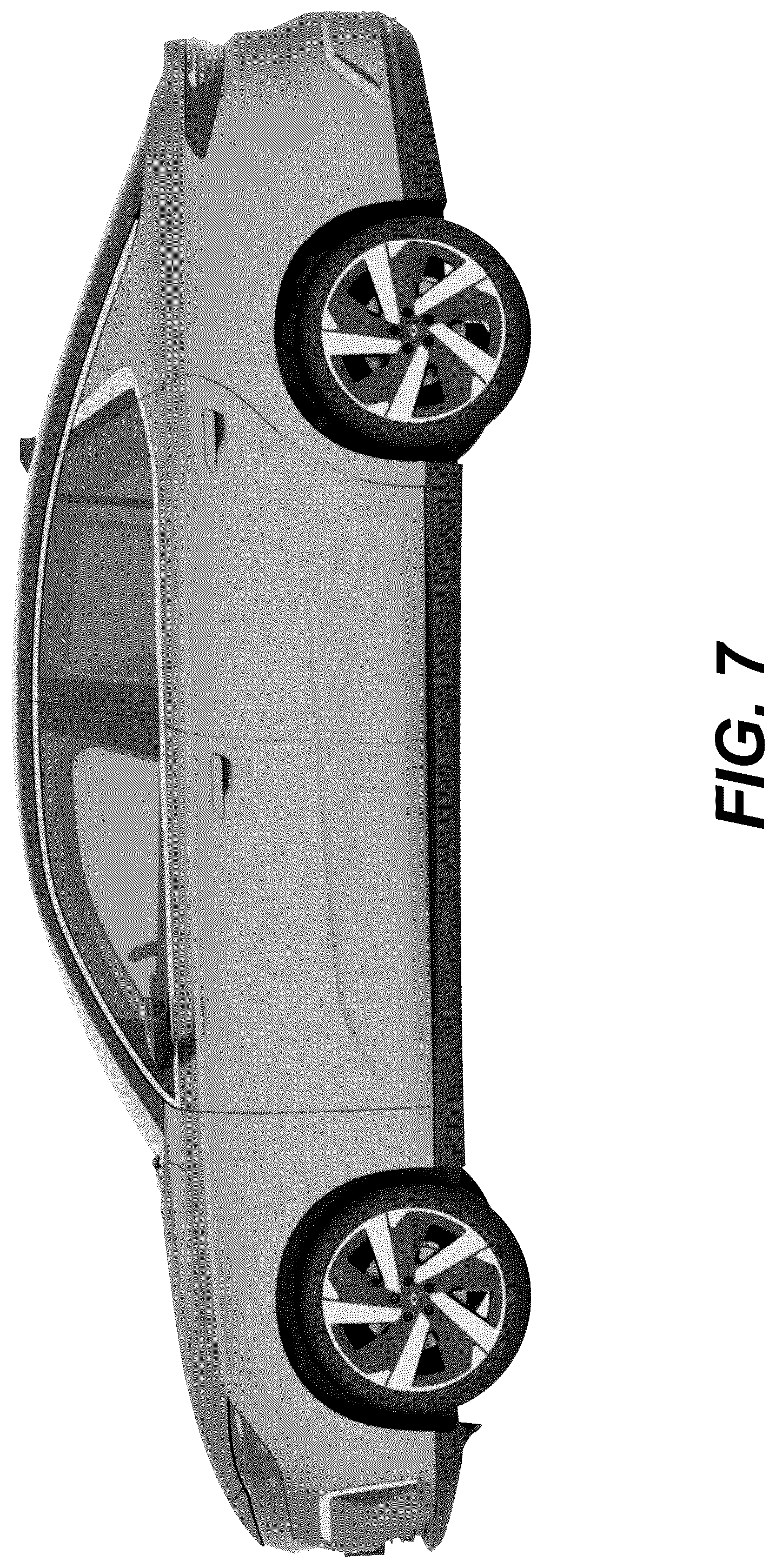 Patent USD1124957 Figure 7 – Automobile