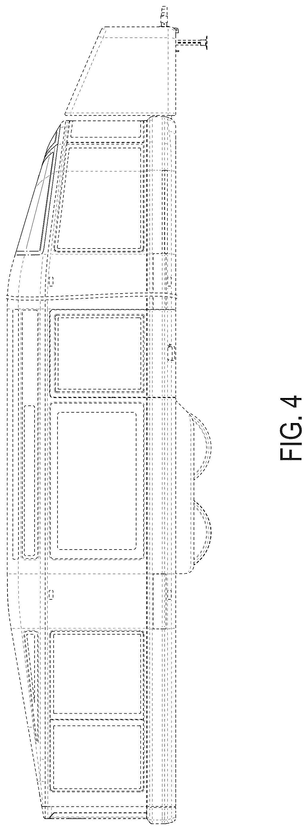 Patent USD1124962 Figure 3 – Recreational vehicle