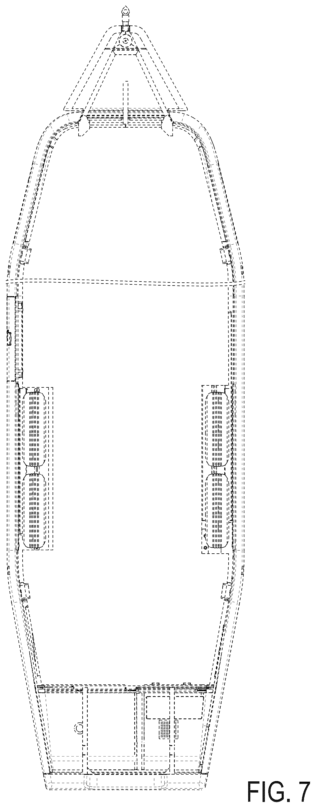 Patent USD1124962 Figure 6 – Recreational vehicle