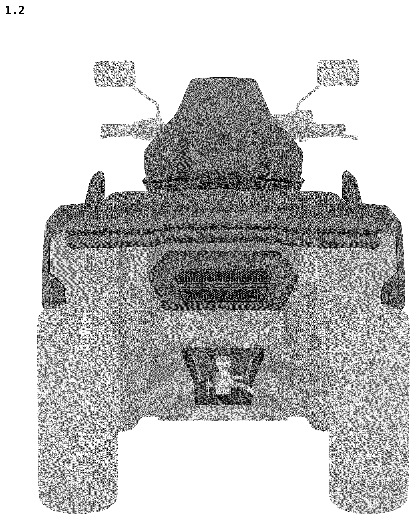 Patent USD1124963 Figure 2 – All-terrain vehicle