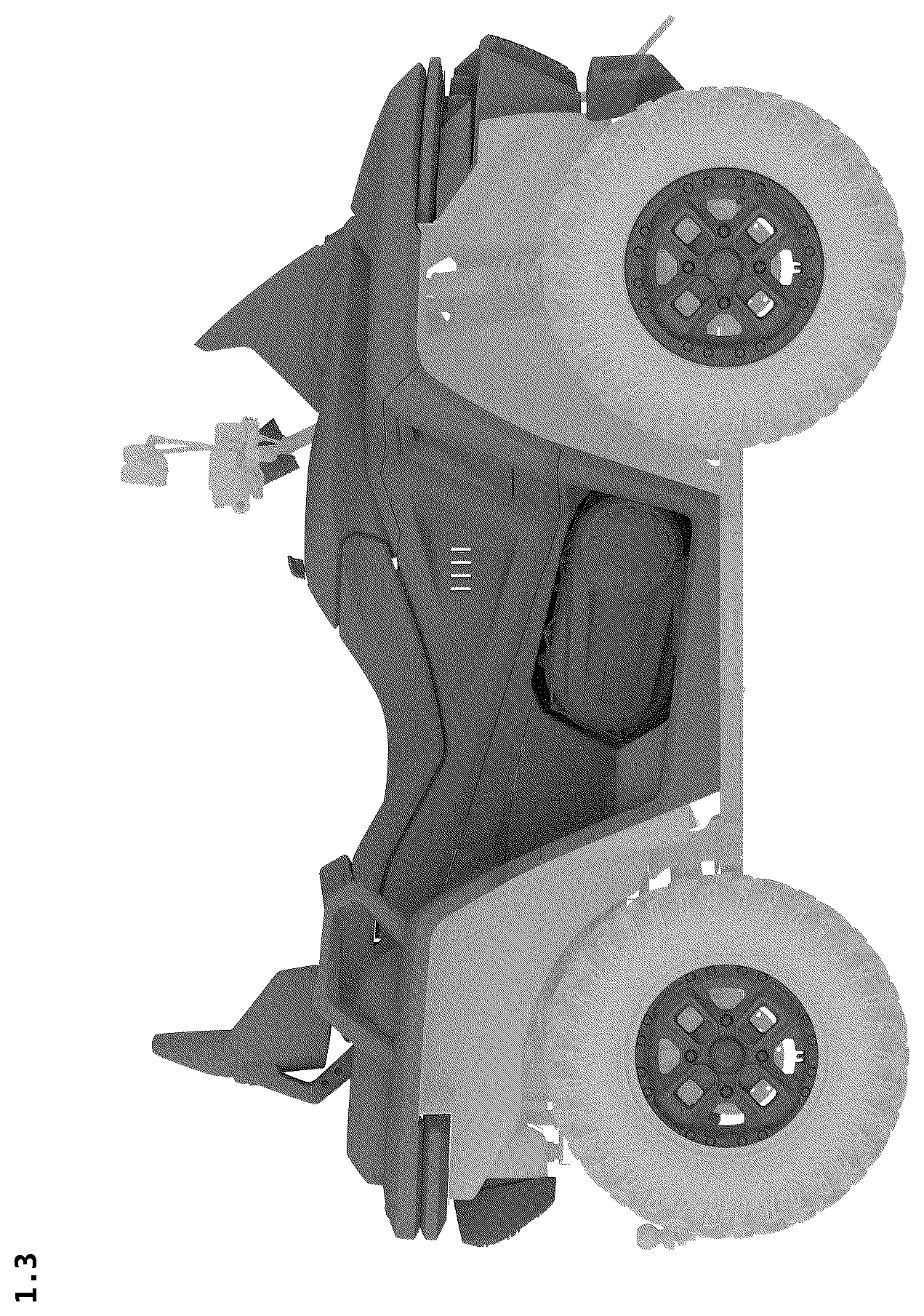 Patent USD1124963 Figure 3 – All-terrain vehicle
