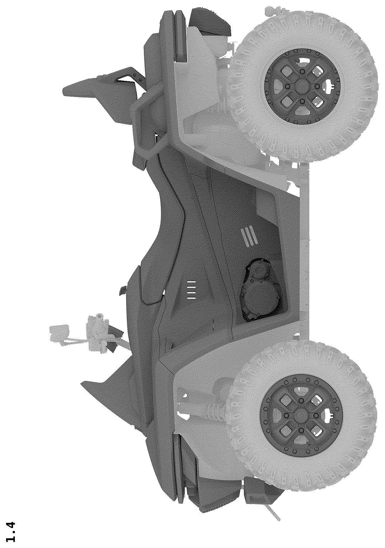 Patent USD1124963 Figure 4 – All-terrain vehicle
