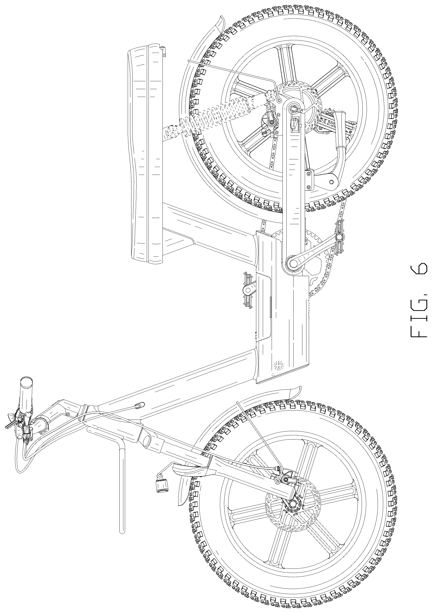 Patent USD1124965 Figure 6 – Electric bicycle