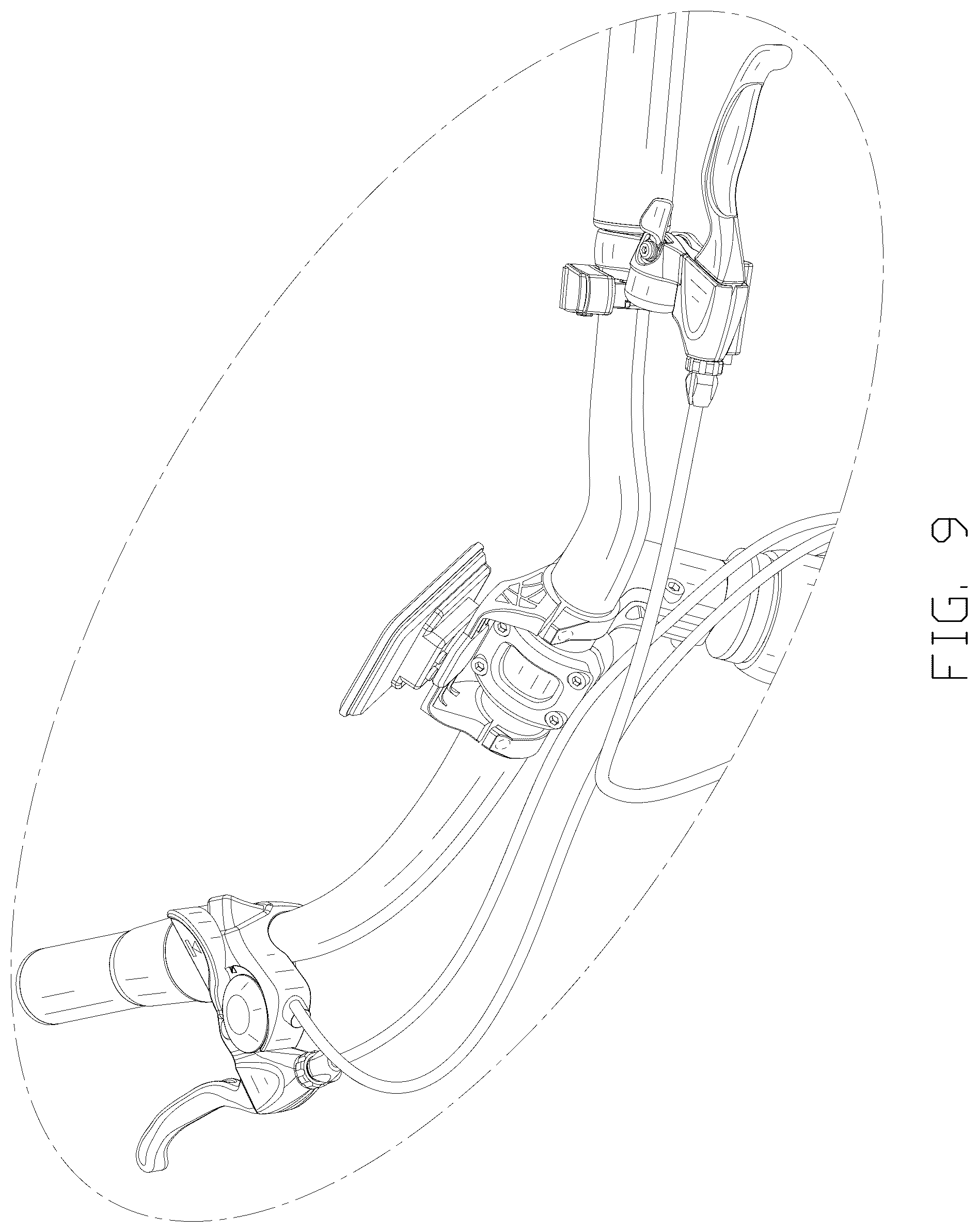 Patent USD1124965 Figure 9 – Electric bicycle