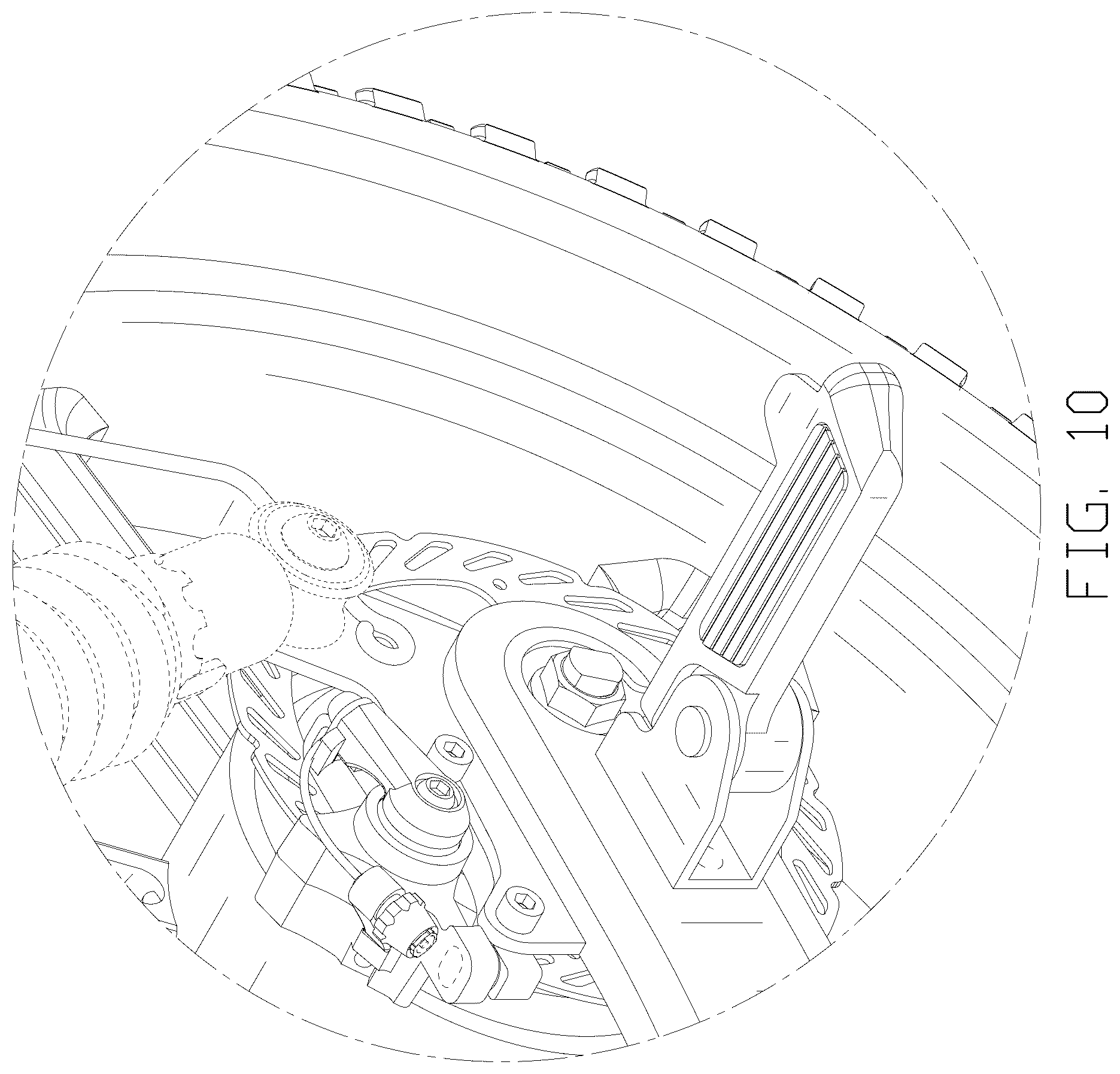Patent USD1124965 Figure 10 – Electric bicycle
