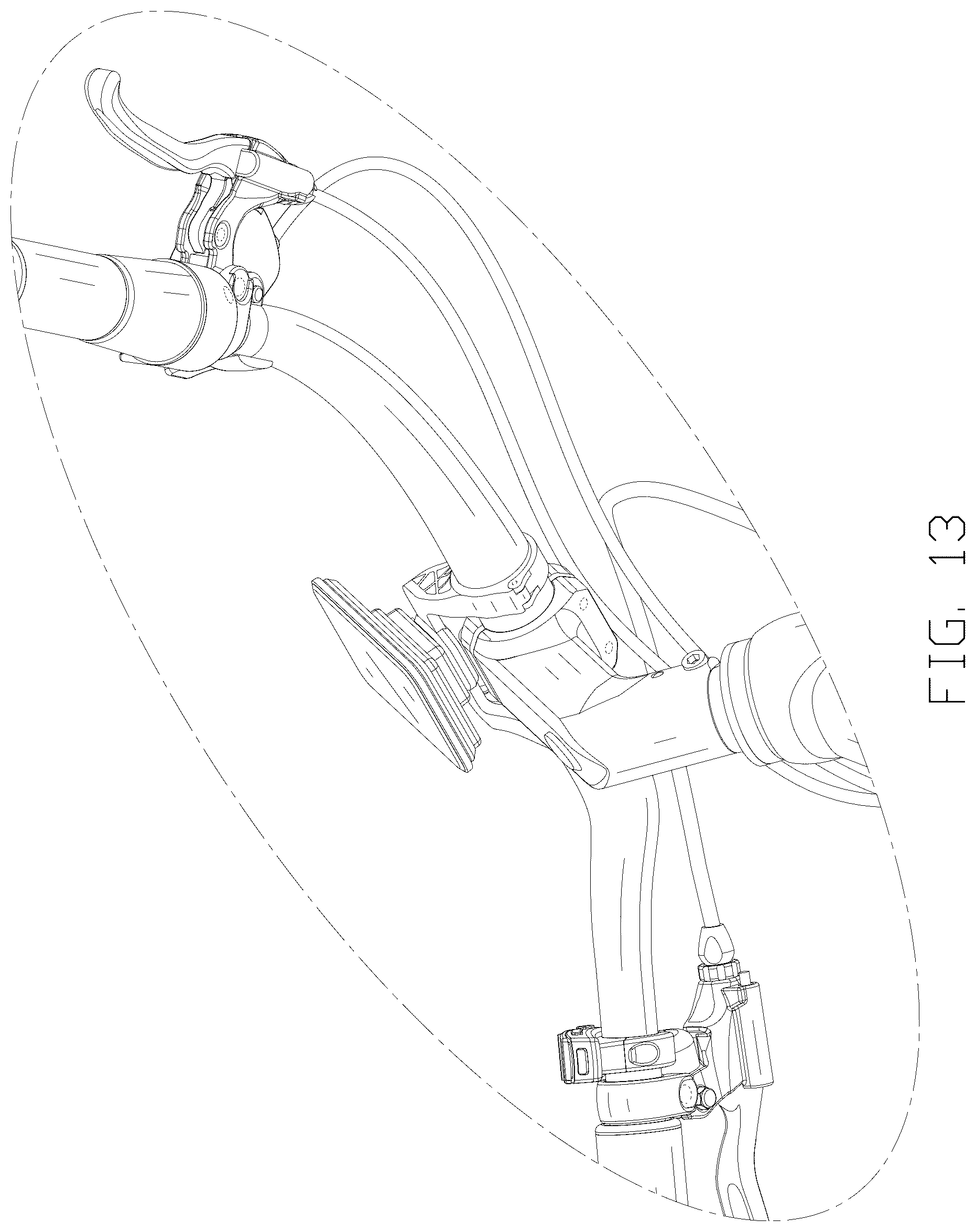 Patent USD1124965 Figure 13 – Electric bicycle