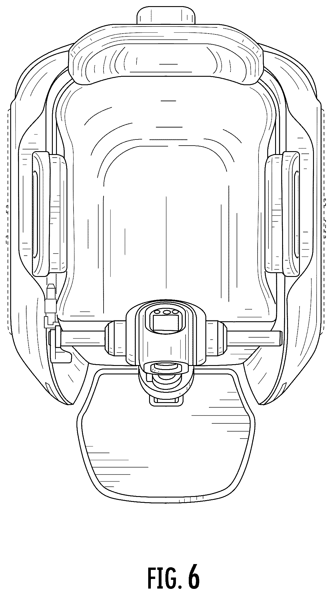 Patent USD1124968 Figure 6 – Mobility device
