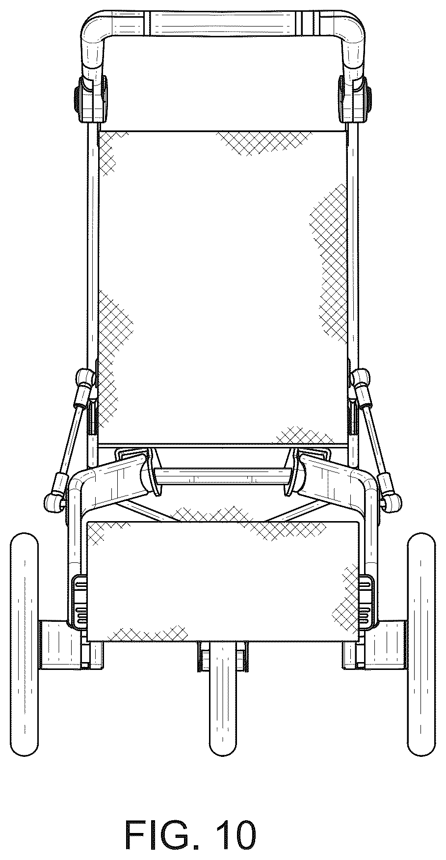 Patent USD1124969 Figure 10 – Stroller