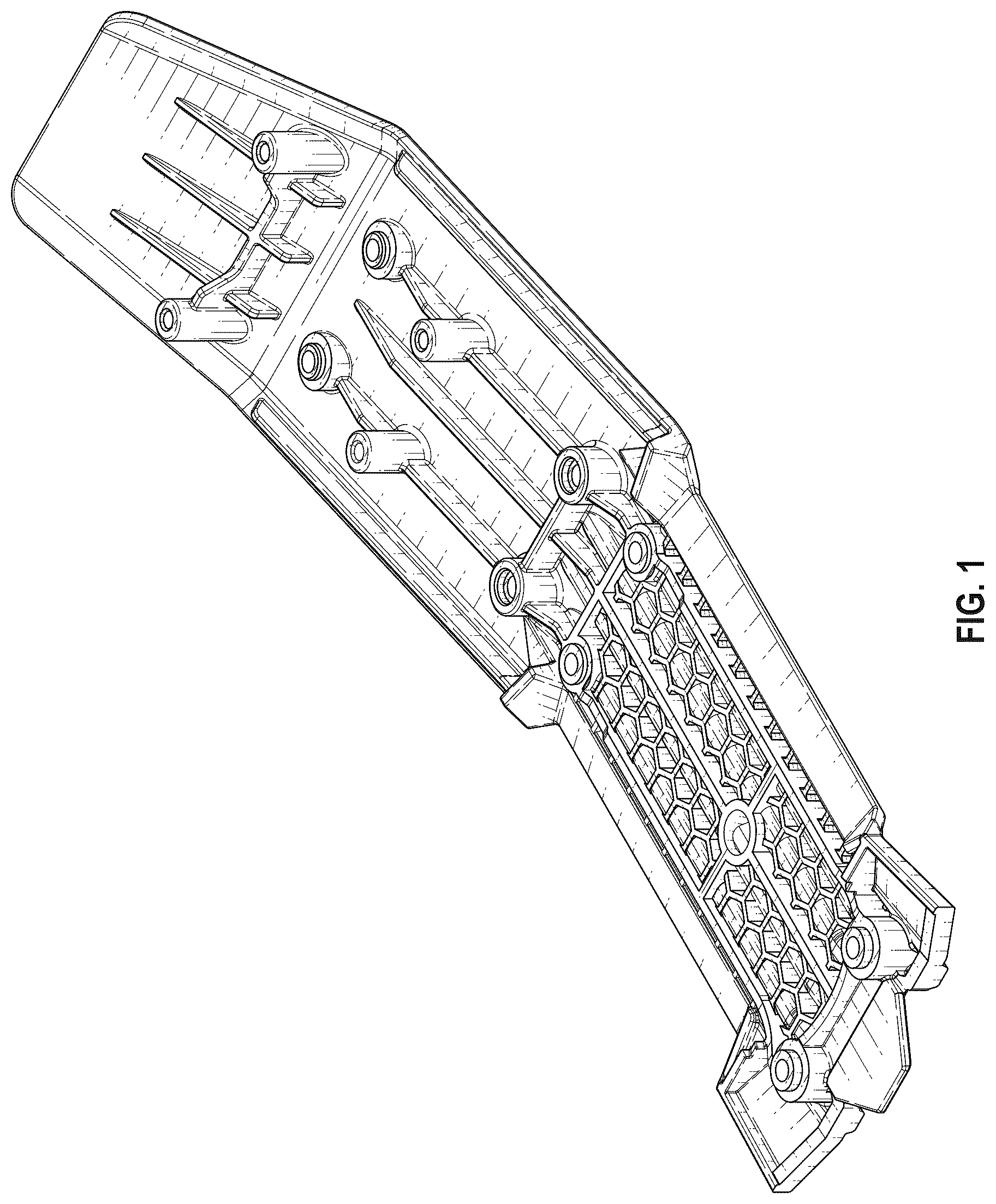 Patent USD1124971 Figure 1 – Model vehicle skidpad