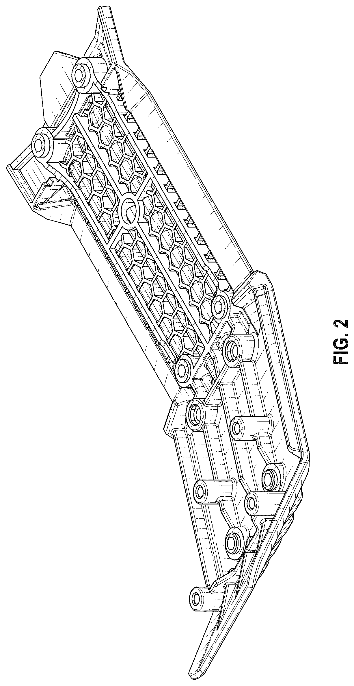 Patent USD1124971 Figure 2 – Model vehicle skidpad