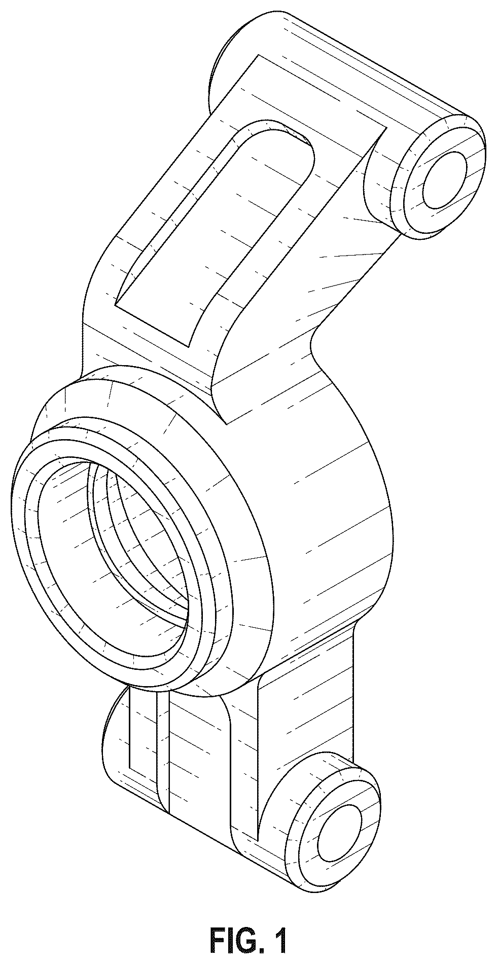 Patent USD1124972 Figure 1 – Model vehicle axle carrier