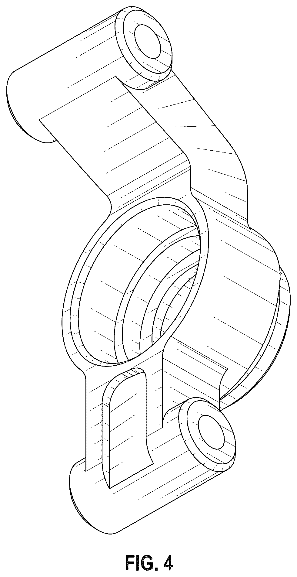 Patent USD1124972 Figure 4 – Model vehicle axle carrier