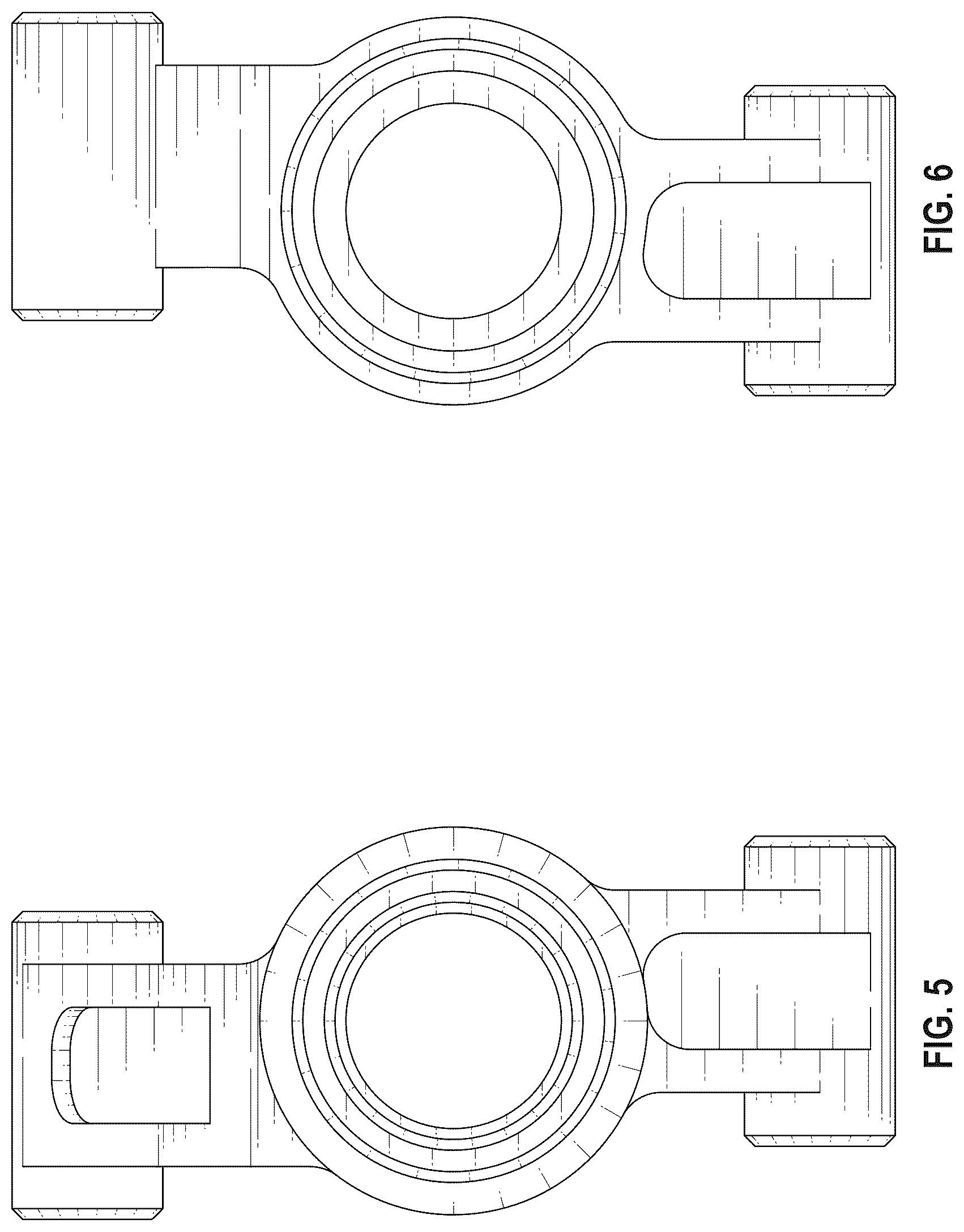 Patent USD1124972 Figure 5 – Model vehicle axle carrier