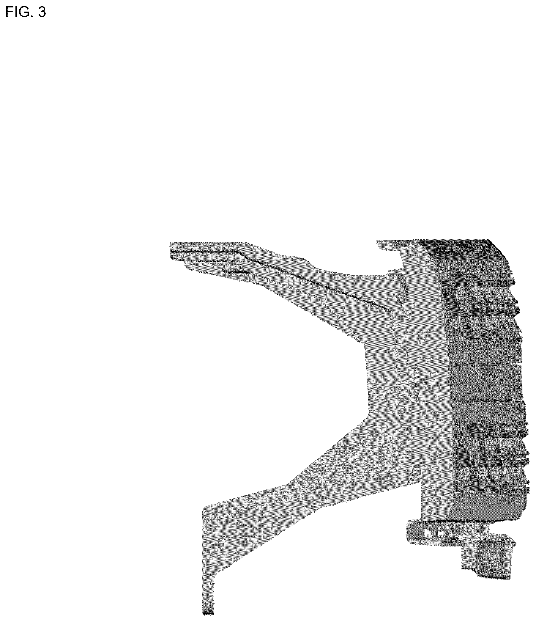 Patent USD1124973 Figure 3 – Radiator grille for automobile