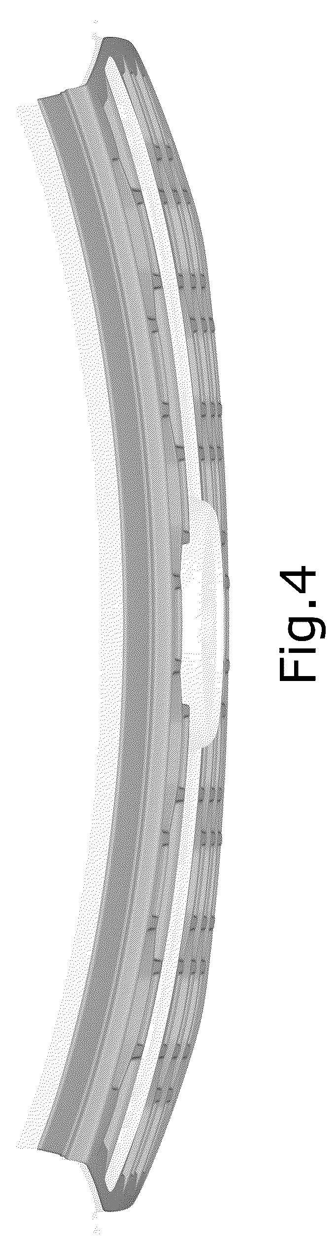 Patent USD1124974 Figure 4 – Vehicle front upper grille