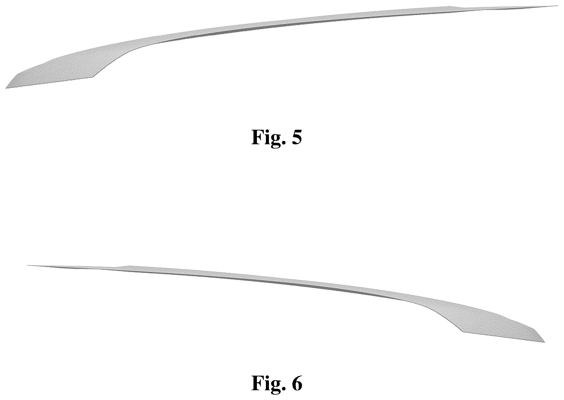 Patent USD1124988 Figure 3 – Hood for vehicle