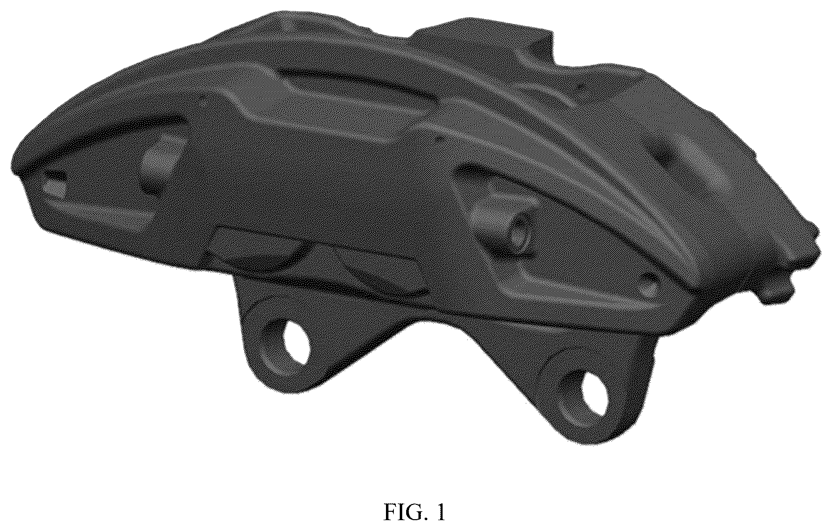 Patent USD1124991 Figure 1 – Braking caliper used for braking wheels of automobile