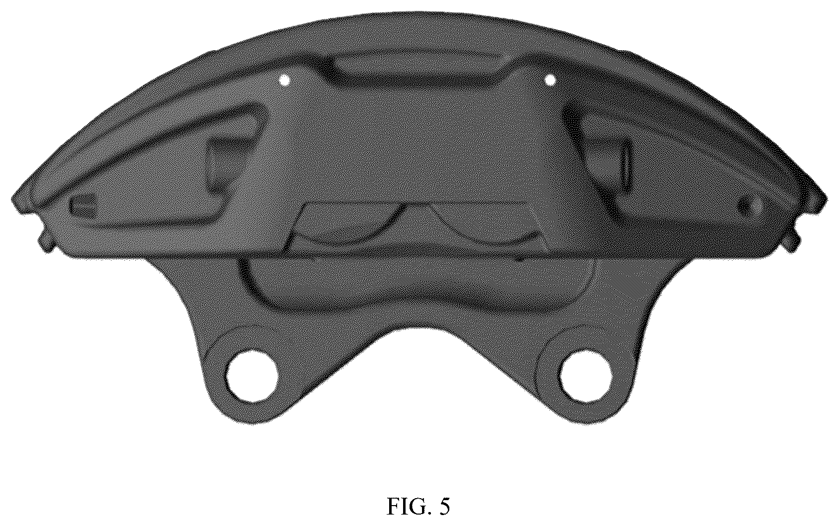Patent USD1124991 Figure 5 – Braking caliper used for braking wheels of automobile