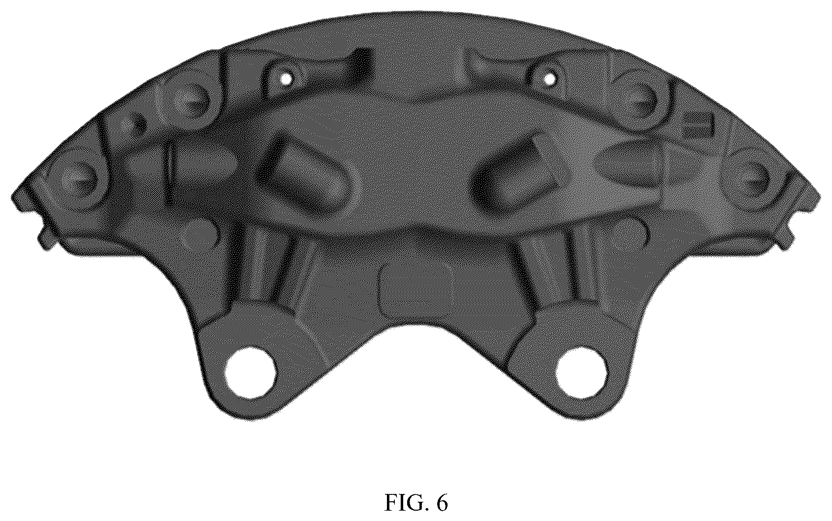Patent USD1124991 Figure 6 – Braking caliper used for braking wheels of automobile