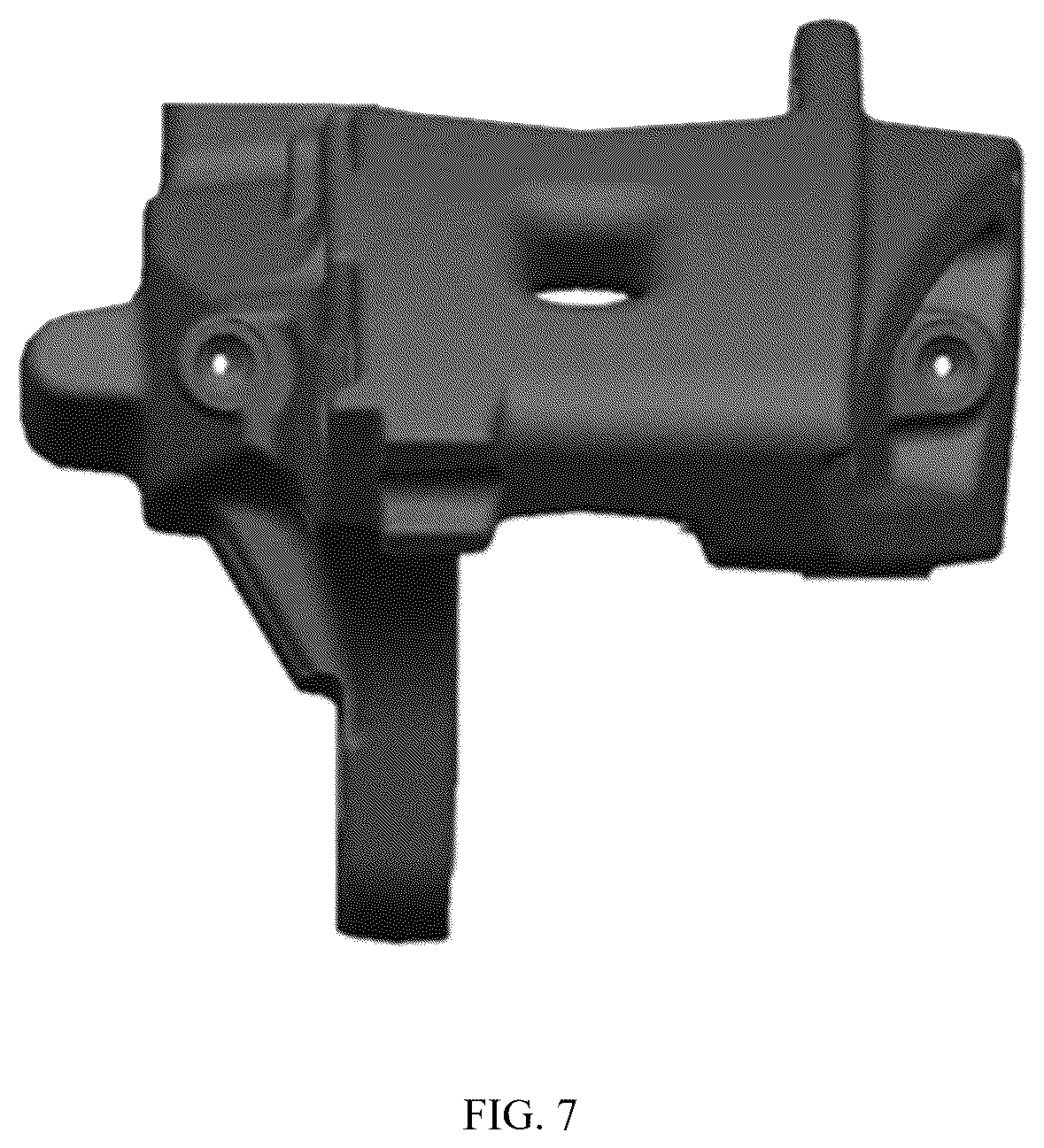Patent USD1124991 Figure 7 – Braking caliper used for braking wheels of automobile