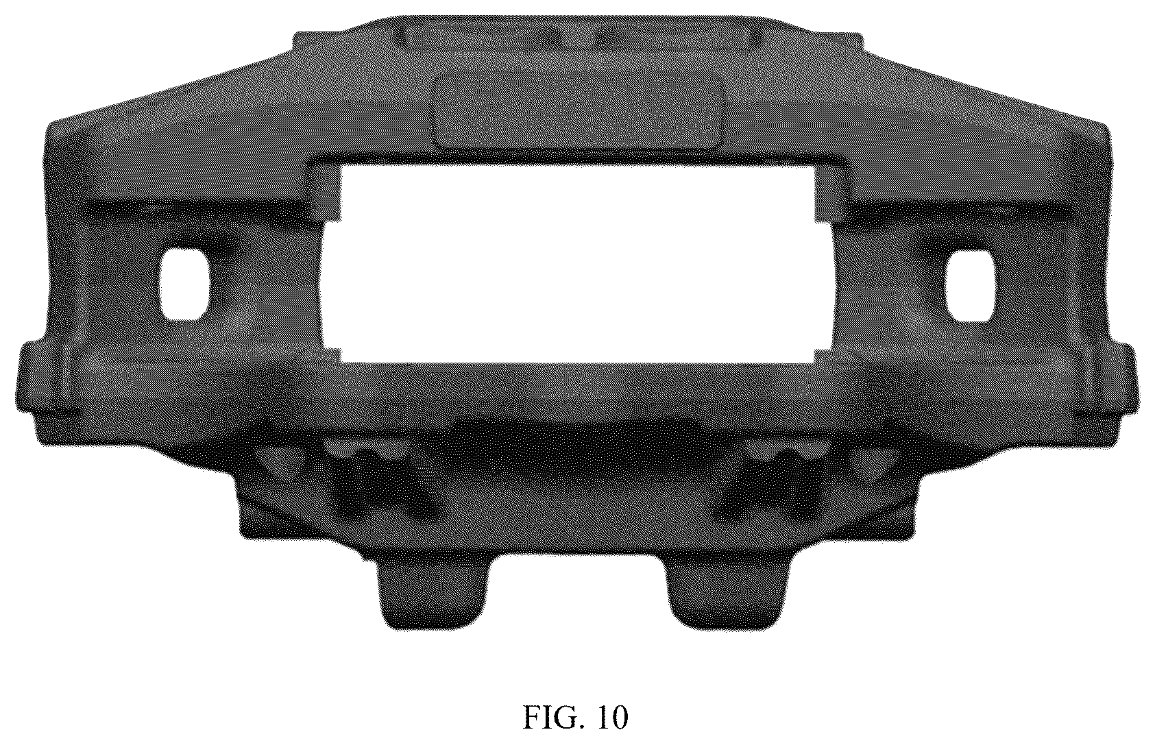 Patent USD1124991 Figure 10 – Braking caliper used for braking wheels of automobile