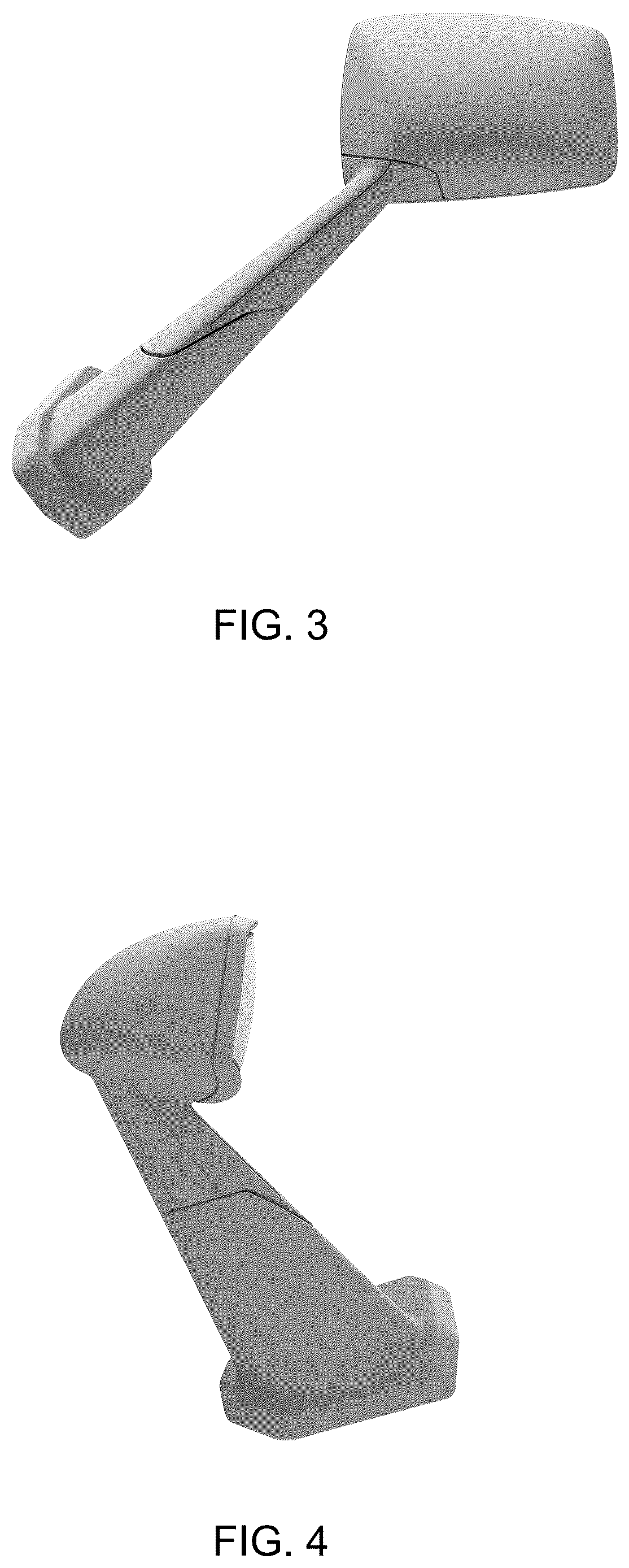 Patent USD1124993 Figure 2 – Mirror