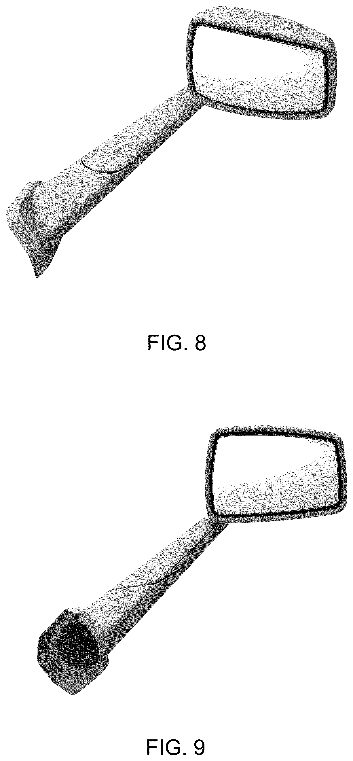 Patent USD1124993 Figure 5 – Mirror