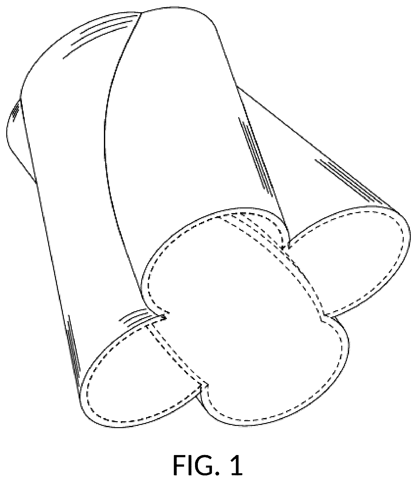 Patent USD1124994 Figure 1 – Exhaust collector