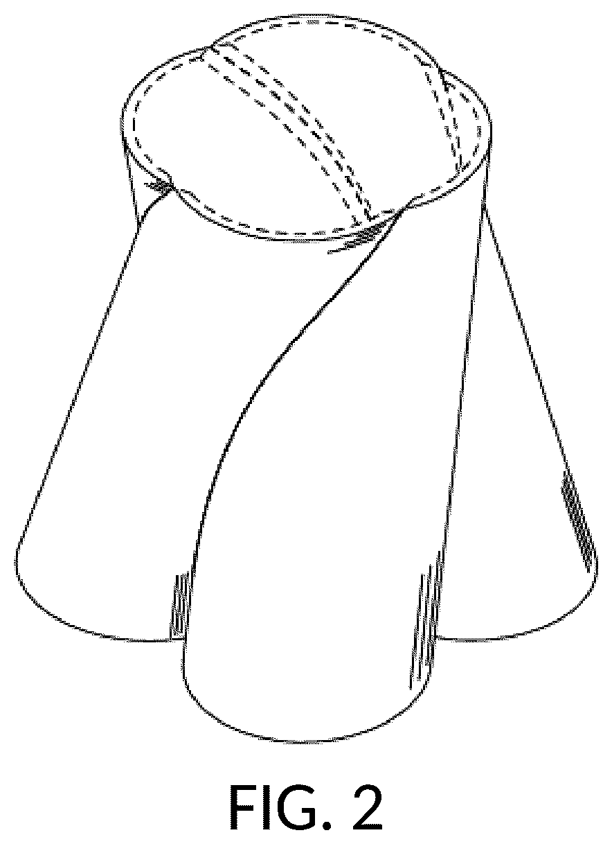 Patent USD1124994 Figure 2 – Exhaust collector