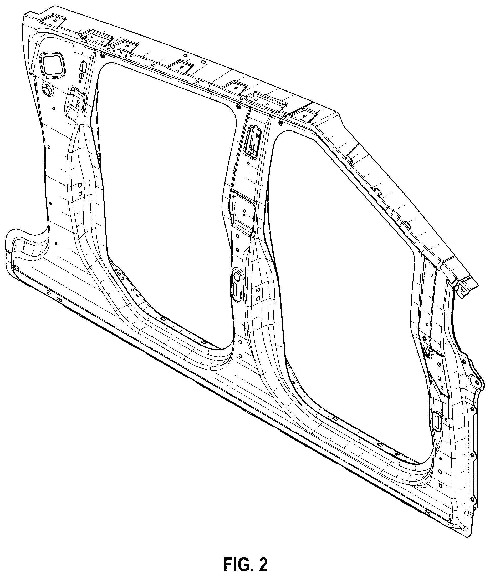 Patent USD1124995 Figure 2 – Double door ring