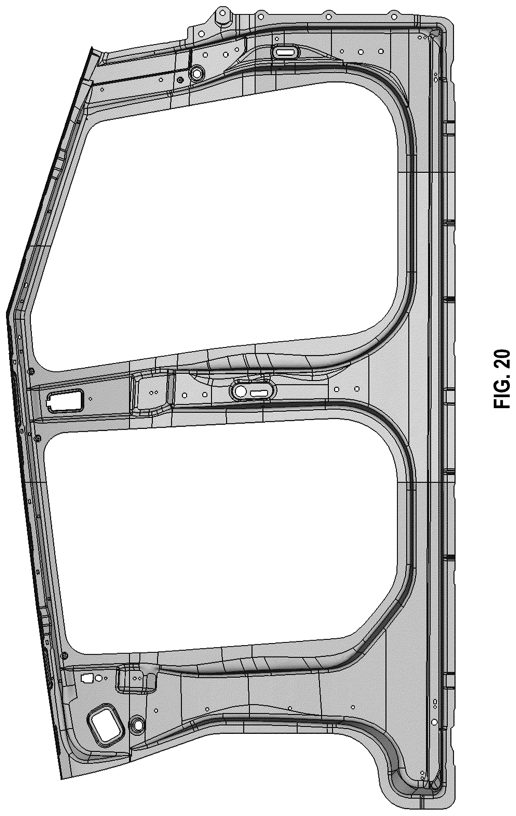 Patent USD1124995 Figure 16 – Double door ring
