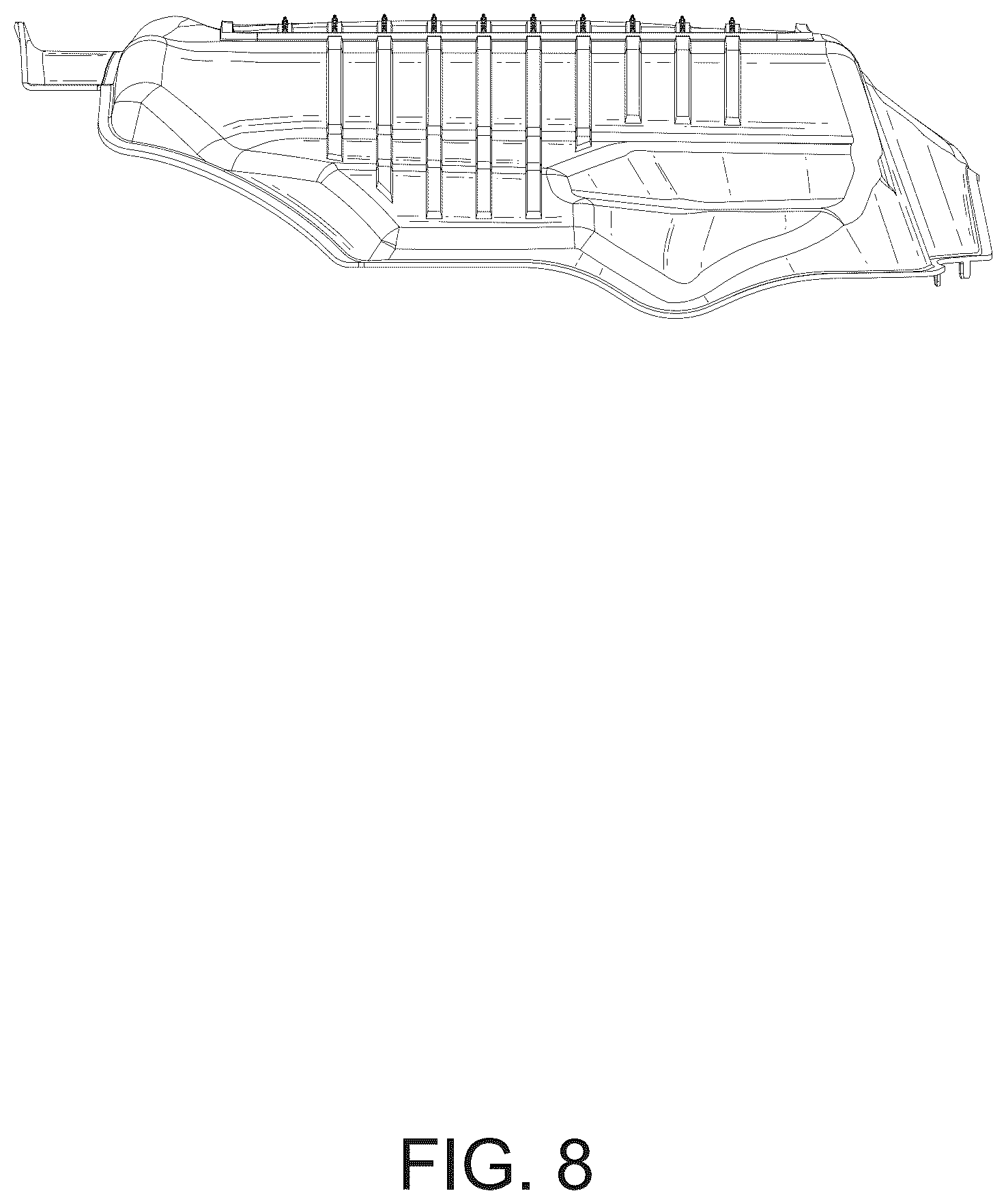 Patent USD1124996 Figure 8 – Car floor mat set