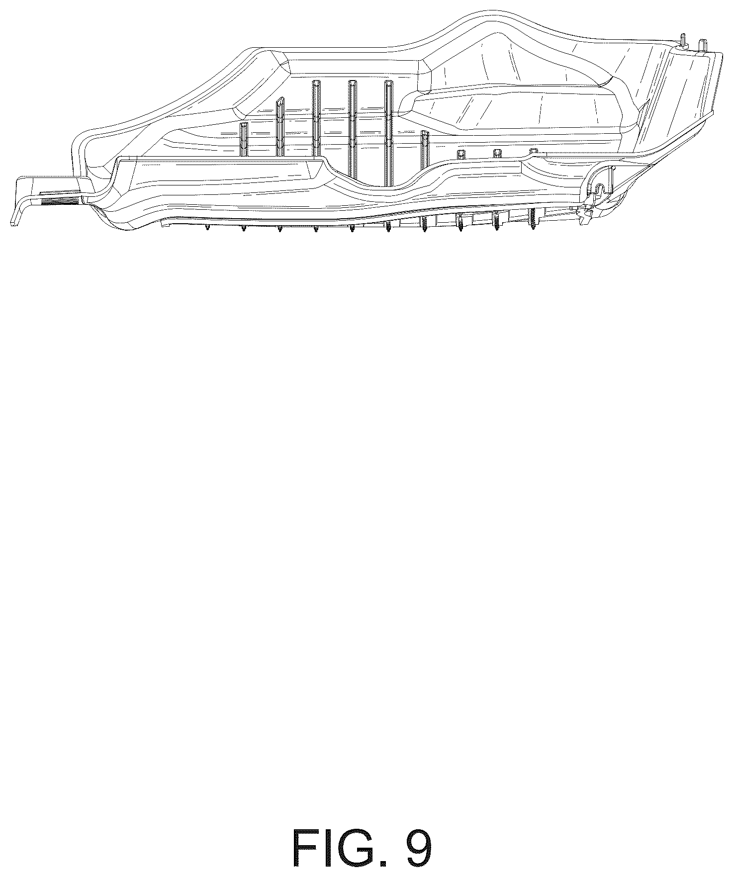Patent USD1124996 Figure 9 – Car floor mat set