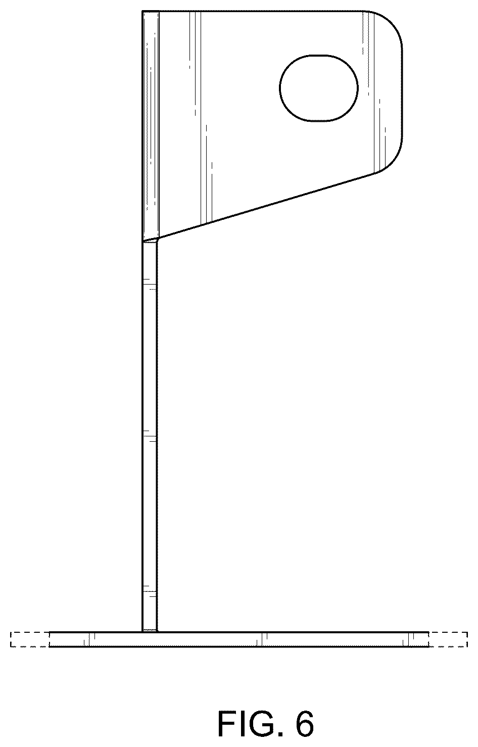 Patent USD1125009 Figure 6 – Engine stand